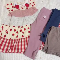 BABY CHEER ワンピース プティマイン レギンス 80cm