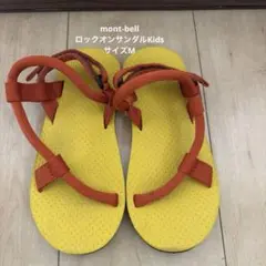 mont-bell キッズ ロックオンサンダル　オレンジ　Mのサムネイル