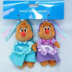 シンデレラ　スージー　パーラーぬいぐるみキーホルダー セット　　3 シンデレラ スージー パーラーぬいぐるみキーホルダー セット 3