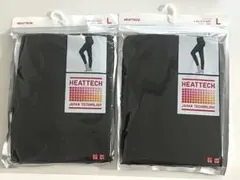 【UNIQLO】HEATTECH レギンス　Lサイズ 2枚セット