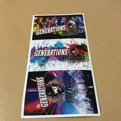 GENERATIONS ssステッカー