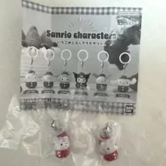 サンリオキャラクターズいちごめじるしアクセサリー ハローキティ2セット