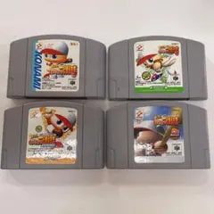 【N64】パワフルプロ野球シリーズ　4本セット