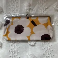 花柄がま口ケース マリメッコ