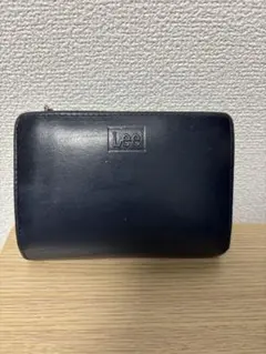 Lee 二つ折り財布 レザー ネイビーのサムネイル