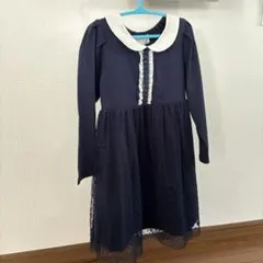 【110cm、美品】WILL MERY 女の子　ワンピース