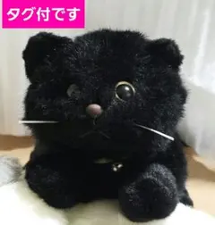 吉徳　YOSHITOKU　ネコ　ぬいぐるみ　マスコット　黒猫　チョコラ