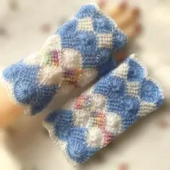 オリジナルデザインのハンドウォーマー❤️
