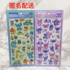 ディズニー　ボンボンドロップシール　2種セット