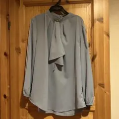 スカーフタイブラウス 長袖