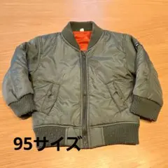 オリーブグリーン MA-1 ボンバージャケット 95サイズ