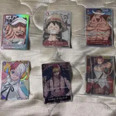 トラファルガー・ロー L リーダーパラレル(リーパラ) OP01-002他5枚