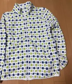 【ユニクロ】フリースジャケット 花柄 100cm~