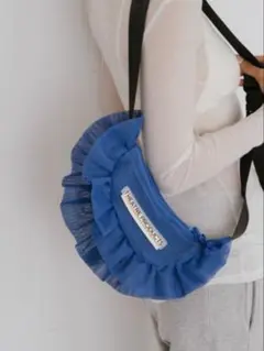 THEATRE PRODUCTS フリルメッシュショルダーバッグ M