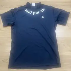 and per se Lサイズ　1度のみ　ネイビー　綺麗　赤タグ