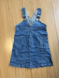 デニムジャンバースカート サロペット　キッズ