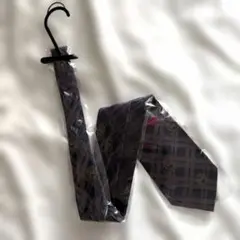 ELLE HOMMEチェック柄 ネクタイ