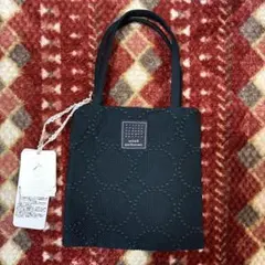 新品未使用タグ付　ミナペルホネン　ミニバッグ　タンバリン　ダークグリーン　おまけ