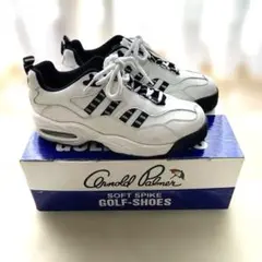 アーノルドパーマー ゴルフシューズ APG-1400 24.5cm ホワイト