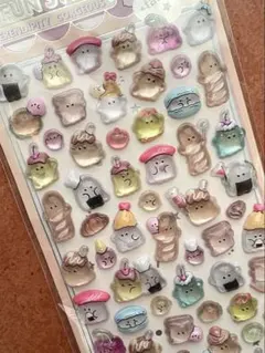 オバケーヌ 食べ物 ボンボンドロップシール