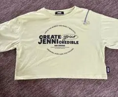JENNI ジップ付き Tシャツ 160cm 140.150cmの方に最適のサムネイル