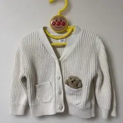 Gap ベビー　くまさんカーディガン