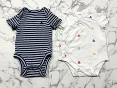 GAP ベビーロンパース ボディスーツ 女の子 男の子 半袖 60