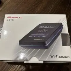 docomo Wi-Fiステーション L-01G ブラック