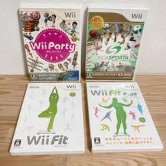 【Wiiソフト】4本セット? デカスポルタ Fit プラス パーティ