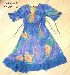 レディースワンピース フリーsize アジアン雑貨