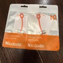 （2個セット）Mcdodo Type C to ライトニング 変換アダプタ