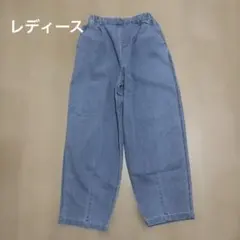 デニムパンツ Sサイズ　Mサイズ　バレルパンツのサムネイル