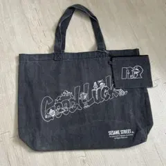 セサミストリート×X-girl 超BIGトート＆ポーチのサムネイル