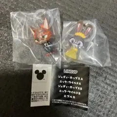 ガチャ ズートピア2 めじるしアクセサリー ニック ジュディB セット