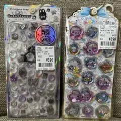 光るジュエルプチドロ あわわちゃんウォーターシール