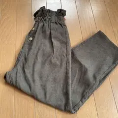 長ズボン ウエストゴム ボタン付き