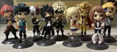 Qposket 僕のヒーローアカデミア フィギュア 9体 まとめ売り