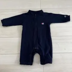 Champion チャンピオン　ネイビーロンパース ファフナー　80cm