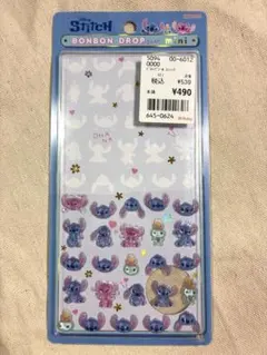 即日発送　正規品　ディズニー スティッチ ボンボンドロップシールmini