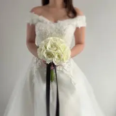 クラッチブーケ ♡ アーティフィシャルフラワー ウェディング ブーケ