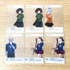 にじさんじ にじフェス2025 SNS風クリアカード6枚セット