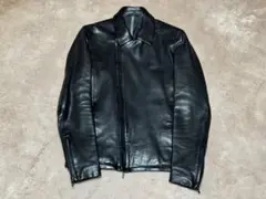 KAZUYUKI KUMAGAI レザーシングルライダースジャケット サイズ2 2025年最新】KAZUYUKI KUMAGAI レザージャケットの人気アイテム