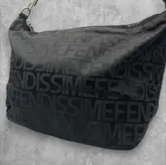 良品⭐️FENDISSIME フェンディシメ　ショルダーバッグ　軽量　総柄　ロゴのサムネイル