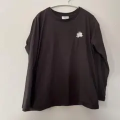 ムーミンダークブラウン 長袖Tシャツ Lサイズ