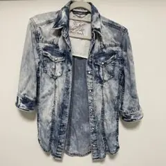 あ*き様 BUFFALO BOBS デニムシャツ MSB3201のサムネイル