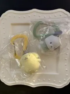 カラフルカラビナマスコットチャーム　ポムポムプリン ポチャッコ サンリオ