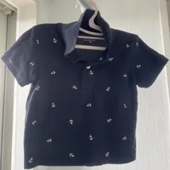 ネイビー ポロシャツ 90
