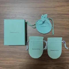 Tiffany 箱 巾着 ポーチ