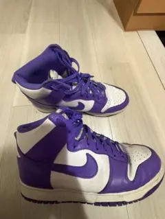 NIKE ダンク パープル ホワイト