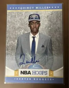 クインシー・ミラー NBA QUINCY MILLER AUTO